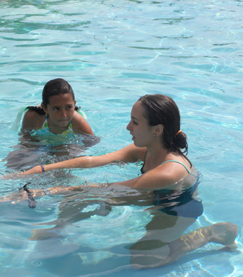 WeHaKee swim lesson